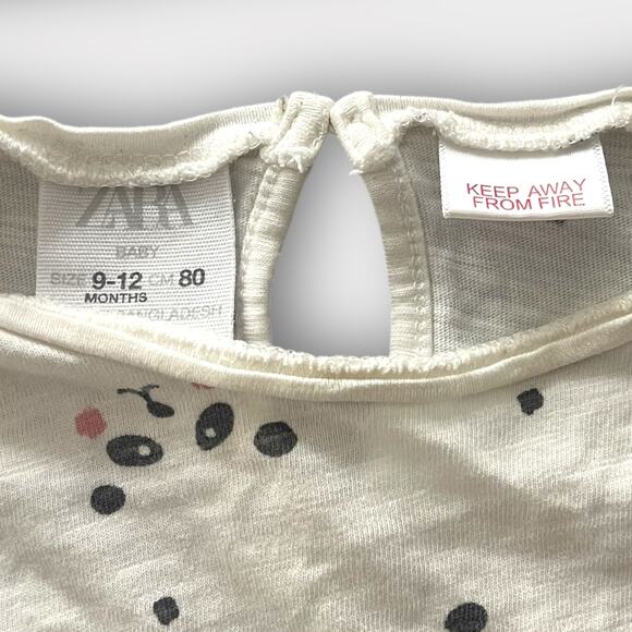 Zara Baby Long Sleeve Tee | Sz 9-12M – “Te Quiero Mamá” Print - Picture 3 of 3